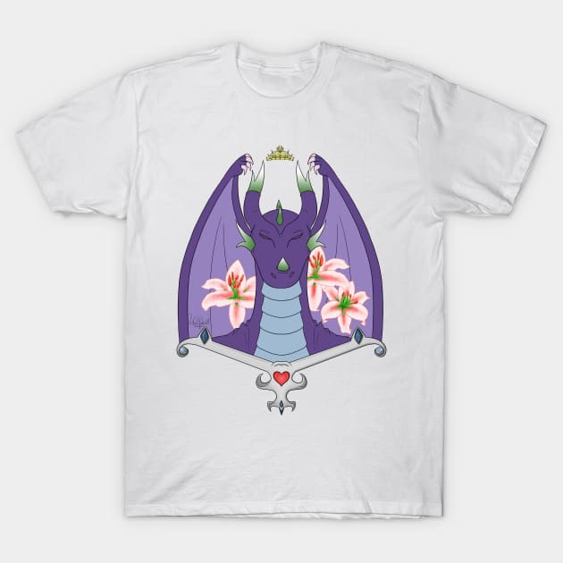 Dragon Queen T-Shirt by WindRider01